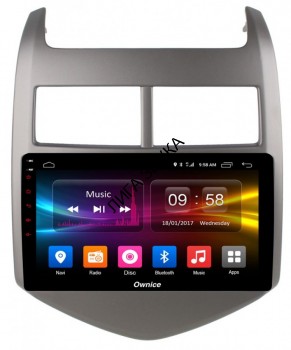 Штатная магнитола Chevrolet Aveo II 2011-2018 Roximo Ownice G30 S9226J Штатная магнитола для Chevrolet Aveo 2012-2015 - Roximo G30 S9226J на Android 9.0 и 2ГБ-32ГБ памяти
