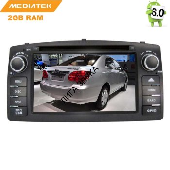 Штатная магнитола Toyota Corolla EX 120 кузов, BYD F3 LeTrun 2042 Android 6.0.1 LeTrun 2042 - Штатная магнитола Toyota Corolla EX 120 кузов, BYD F3 Android 6.0.1