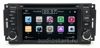 Штатная магнитола Jeep Cherokee 2007-2013, Grand Cherokee 2004-2012, Compass 2011-2016, Patriot 2007-2015, Wrangler 2007-2017 Zenith WinCe 6.0   Штатная магнитола Jeep Cherokee, Grand Cherokee, Compass, Patriot, Wrangler Zenith WinCe 6.0 