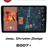 Штатная магнитола Jeep, Chrysler, Dodge 2007+ RedPower 85216SPRO серебро