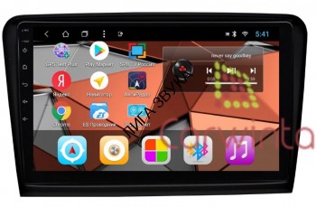 Штатная магнитола Skoda Superb 2008-2015 Carwinta CF-3375B Android 9.0   Штатная магнитола Skoda Superb 2008-2015 Carwinta CF-3375B Android 9.0  