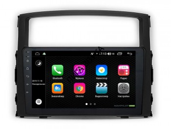 Штатная магнитола Mitsubishi Pajero 2006 + NaviPilot Droid10 ULTRA Android Штатная магнитола Mitsubishi Pajero 2006 + NaviPilot Droid10 ULTRA Android