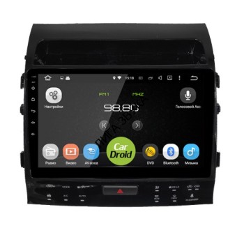 Штатная магнитола Toyota Land Cruiser 200 с 360 обзором 2007-2015 Roximo CarDroid RD-1131FA / RD-1131FB Android Штатная магнитола CarDroid RD-1131FA для Toyota Land Cruiser 200 с 360 обзором, 2007-2015

