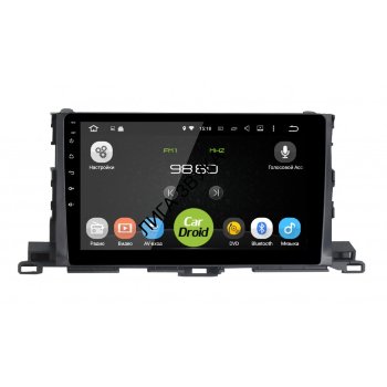 Штатная магнитола Toyota Highlander III 2013+ Roximo CarDroid RD-1112F Android CarDroid RD-1112F - Штатная магнитола Toyota Highlander 3 Android 10   