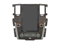 Штатная магнитола Nissan Patrol 2014-2019 Carmedia ZF-1808-DSP Тесла-Стиль Android