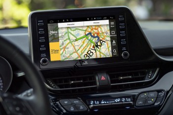 Навигационный блок Toyota C-HR 2019-2022 Radiola NAV-RDL-03-NEW Навигационный блок NAV-RDL-03-NEW Toyota C-HR 2019 — 2022 на Android 12
