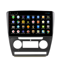 Штатная магнитола Parafar PF005BXHD Skoda Octavia A5 2004-2013 черная Android 4G SIM, DSP, Qled 