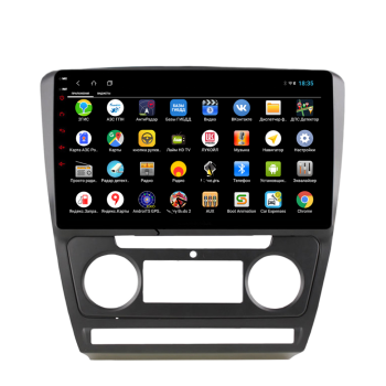 Штатная магнитола Parafar PF005BXHD Skoda Octavia A5 2004-2013 черная Android 4G SIM, DSP, Qled  Штатная магнитола Parafar PF005BXHD Skoda Octavia A5 2004-2013 черная Android 4G SIM, DSP, Qled 