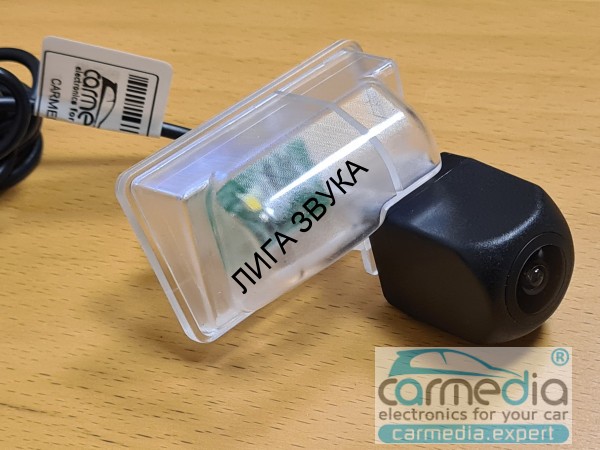 Штатная камера заднего вида CarMedia CMD-AVG-MZCX NEW CCD-sensor Night Vision ночная съёмка с линиями разметки Линза-Стекло