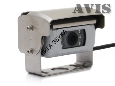 Камера заднего вида CCD с автоматической шторкой, авто подогревом, ИК-подсветкой и встроенным микрофоном Avel AVS656CPR