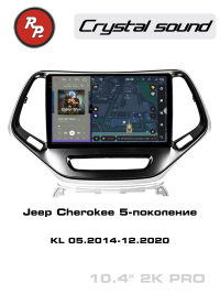 Штатная магнитола Jeep Cherokee 2014-2020 RedPower 85418PRO
