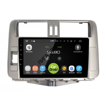 Штатная магнитола Toyota Land Cruiser Prado 150 2009-2014 Roximo CarDroid RD-1114F Android DSP CarDroid RD-1114F -  Штатная магнитола Toyota Land Cruiser Prado 150 2009-2014 Android 10 DSP