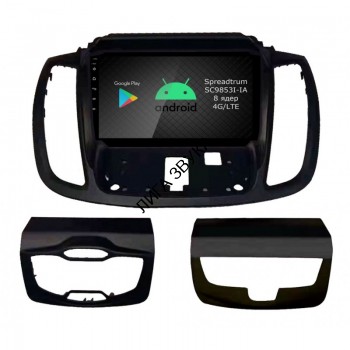 Штатная магнитола Ford Kuga II 2012-2019 Roximo RI-1717 Android DSP 4G Штатная магнитола Roximo RI-1717 для Ford Kuga 2, 2012-2019