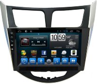 Штатная магнитола Hyundai Solaris, Verna, i-25 2010-2017 Carwinta QR-9020