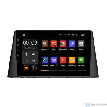 Штатная магнитола Peugeot 308 Parafar PF083Lite Android  Штатная магнитола Parafar с IPS матрицей для Peugeot 308 на Android 6.0 (PF083Lite)