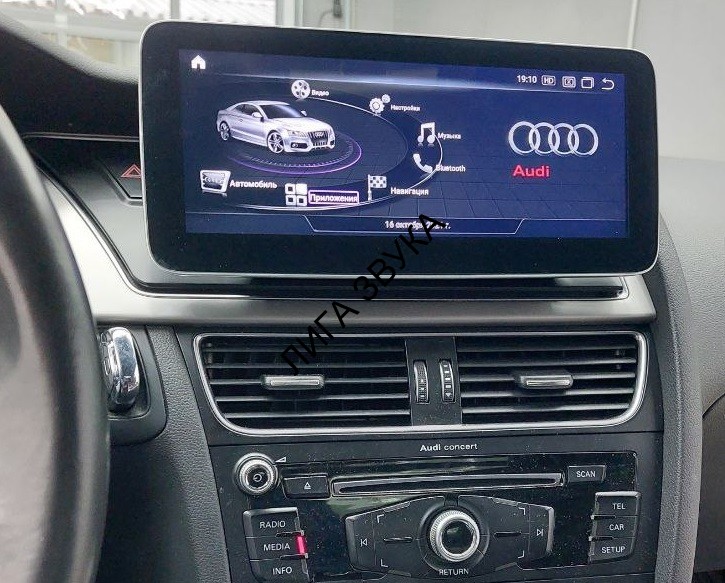 Штатная магнитола Audi A4 B8 2007-2016, A5 2007-2016 8T Radiola RDL-8201 3G MMI