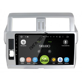 Штатная магнитола Toyota Land Cruiser Prado 150 2013-2017 Roximo CarDroid RD-1116F Android 10 DSP CarPlay  CarDroid RD-1116F - Штатная магнитола Toyota Land Cruiser Prado 150 2013 Android 10 