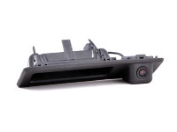 CCD штатная камера заднего вида AVIS AVS321CPR (#150) для BMW 3 F30 (2011-...) / 5 F1x (2009-2013), интегрированная с ручкой багажника