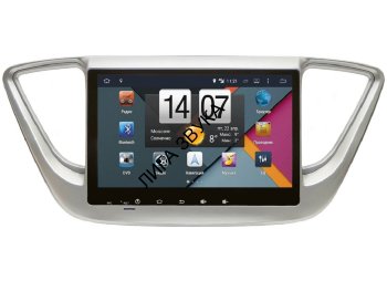 Штатная магнитола Hyundai Solaris 2017+ NaviPilot DROID4 Android   Штатная магнитола Hyundai Solaris 9" 2017 NaviPilot DROID4 Android  
