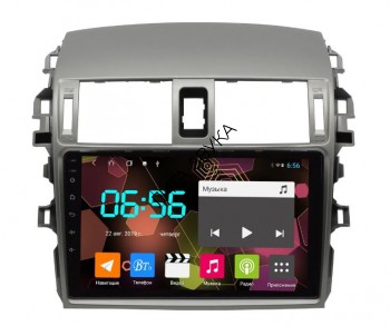 Штатная магнитола Toyota Corolla E150 2007-2013 Carwinta CF-3007TS9-2 Android Штатная магнитола Toyota Corolla E150 2007-2013 Carwinta CF-3007TS9 Android 8.1 