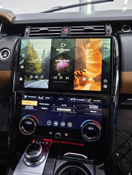 Штатная магнитола + сенсорный климат-контроль Land Rover Discovery 5 2016-2021 Radiola RDL-1755 Low / High Штатная магнитола + сенсорный климат контроль Land Rover Discovery 5 2016-2021 RDL-1755 