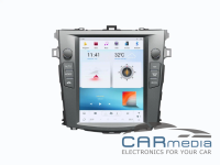 Штатная магнитола Toyota Corolla 2007-2013 - Carmedia ZF-1063-Q6 Тесла-Стиль Android