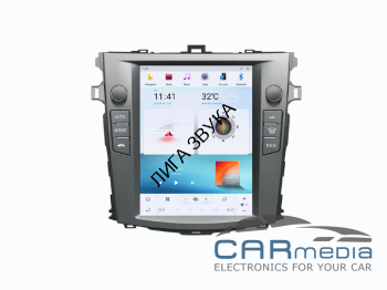 Штатная магнитола Toyota Corolla 2007-2013 - Carmedia ZF-1063-Q6 Тесла-Стиль Android Штатная магнитола Toyota Corolla 2007-2013 - Carmedia ZF-1063-Q6 Тесла-Стиль Android