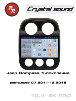 Штатная магнитола Jeep Compass 2011-2015 RedPower 85316PRO