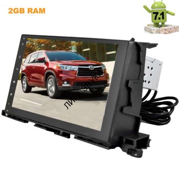 Штатная магнитола Toyota Highlander 2014-2018 JBL LeTrun 2031 KSP Android 7.x экран 10 дюймов LeTrun 2031 - Штатная магнитола Toyota Highlander (2015+) JBL Android 7.1.2
