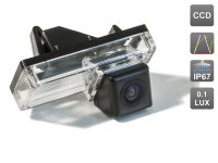 CCD штатная камера заднего вида с динамической разметкой Lexus GX I 2002-2009, LX II	1998-2007, Toyota Land Cruiser 100 1997-2007, Land Cruiser	200 2007+, Land Cruiser Prado 120 (комплектация без запасного колеса на задней двери) 2002-2009 AVEL AVS326CPR 