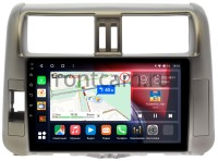 Штатная магнитола Canbox H-Line 3792-9005 для Toyota LC Prado 150 2009-2013 для авто с усилителем Android 4G-SIM, 4/64, DSP, QLed