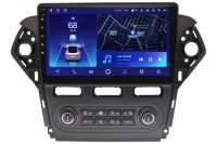 Штатная магнитола Ford Mondeo IV 2010-2015 (черная) Teyes CC2 PLUS 6/128 10 дюймов RM-1018 встроенный климат Android 4G-SIM, DSP, QLed