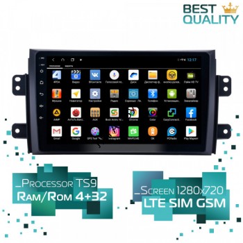Штатная магнитола Suzuki SX-4 2006-2014 Parafar PF124AHD-Low Android Штатная магнитола Suzuki SX-4 2006-2014 Parafar PF124AHD-Low Android