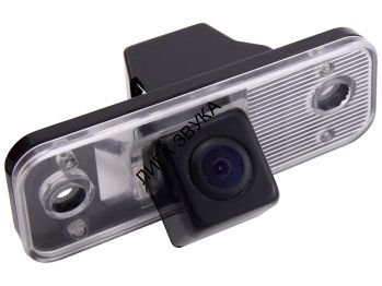 Штатная цветная камера заднего вида Hyundai Santa Fe -11 Pleervox PLV-CAM-HYN01 Pleervox PLV-CAM-HYN01 - специальная камера заднего вида для автомобилей Hyundai Santa Fe NEW.