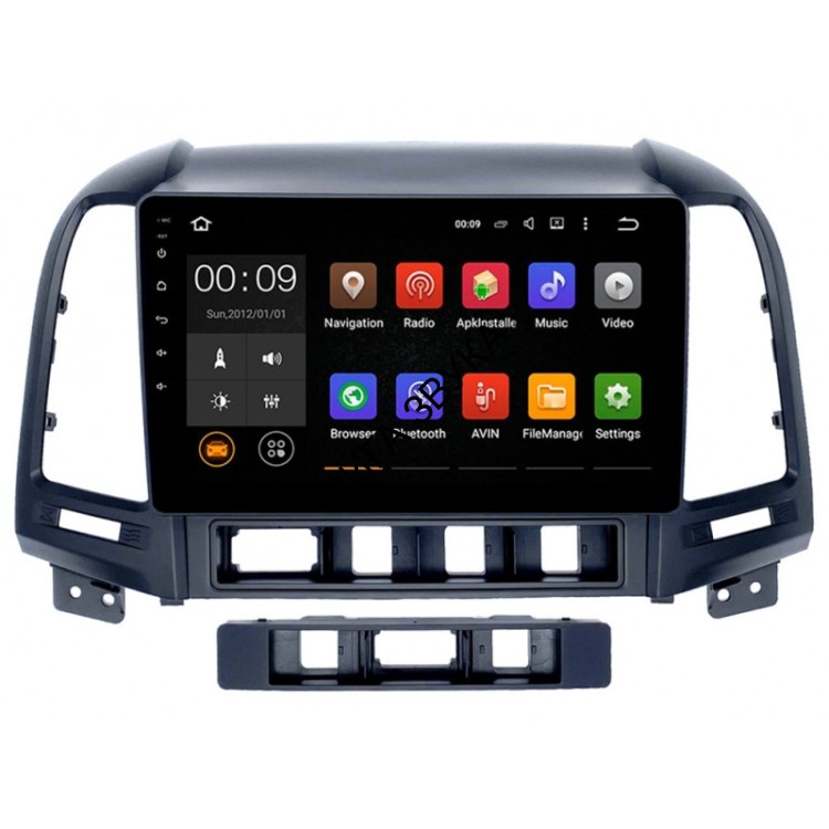 Штатная магнитола Hyundai Santa Fe II 2006-2012 Roximo RX-2008 4G LTE Android