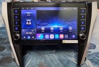 Штатная магнитола Toyota Camry 2015-2018 Carmedia OL-1608-NPQ 4G DSP с крутилками