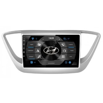 Штатная магнитола Hyundai Solaris 2017+ Subini HYD903 K6 Android 6.0 / 9.0 Subini HYD903Y  - Штатная магнитола Hyundai Solaris 2017+ 