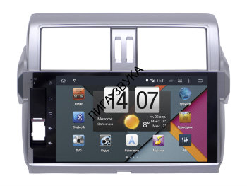 Штатная магнитола Toyota Land Cruiser Prado 150 2013-2017 NaviPilot DROID4 Android  Штатная магнитола Toyota Land Cruiser Prado 150 2014-н.в. NaviPilot DROID4 Android 