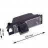 Цветная штатная камера заднего вида Kia Ceed 12- хэтчбек Pleervox PLV-CAM-KI10