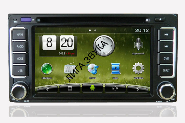 Штатная универсальная магнитола Toyota Universal Trinity Carpad ms-me1064 Android