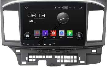 Штатная магнитола Mitsubishi Lancer Х, Galant Fortis 2007-2016 / Proton Inspira 2010+ Carmedia KD-1105-P3-7 Штатная магнитола для Mitsubishi Lancer X 2007-2016 - Carmedia KD-1105-P3-7 на Android 7.1 с 2ГБ оперативной памяти!