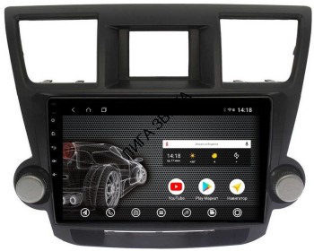 Штатная магнитола Toyota Highlander 2007-2014 крутилки рабочие - PCavto vomi AK553R10-MTK-LTE-4-64 Android  Штатная магнитола Toyota Highlander 2007-2014 крутилки рабочие - PCavto vomi AK553R10-MTK-LTE-4-64 Android 