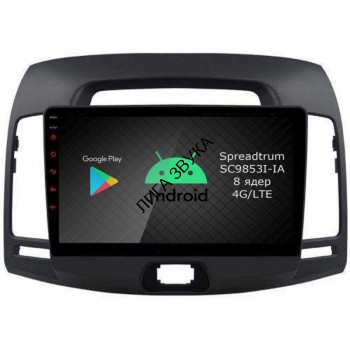 Штатная магнитола Hyundai Elantra IV 2006-2011 Roximo RI-2018 Android DSP 4G Штатная магнитола Roximo RI-2018 для Hyundai Elantra 4, 2006-2011