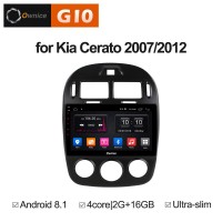 Штатная магнитола KIA Cerato I 2004-2008 с ручным управлением кондиционера Roximo Ownice G10 S1741E Android 8.1  