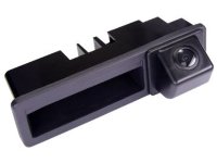 Штатная камера заднего вида AUDI A3 -11, A6 -11, A8, Q7 в ручку багажника Pleervox PLV-CAM-AU05