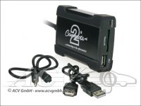 USB интерфейс ACV 44ukis002 для автомобилей Kia всех моделей с 12-PIN разъёмом  