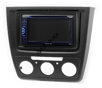 Переходная рамка 2-DIN SKODA Yeti 2009+ (без климат-контроля) CARAV 11-584  CARAV 11-584 - Переходная рамка 2-DIN SKODA Yeti 2009+ (без климат-контроля) 