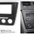 Переходная рамка 2-DIN SKODA Yeti 2009+ (без климат-контроля) CARAV 11-584 