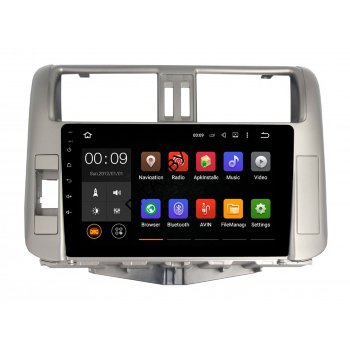 Штатная магнитола Toyota Land Cruiser Prado 150 2009-2013 Roximo RX-1114 4G LTE Roximo 4G RX-1114 - Штатная магнитола Toyota Land Cruiser Prado 150 2009-2014 (Android)