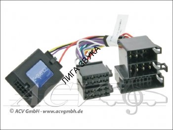Адаптер кнопок на руле Audi A2 / A3 / A4 / A6 / A8 / TT - Sony ACV 42-AD-601 Адаптер ДУ ACV 42-AD-601 на руле а/м Audi без шины CAN для гол. устройств Sony